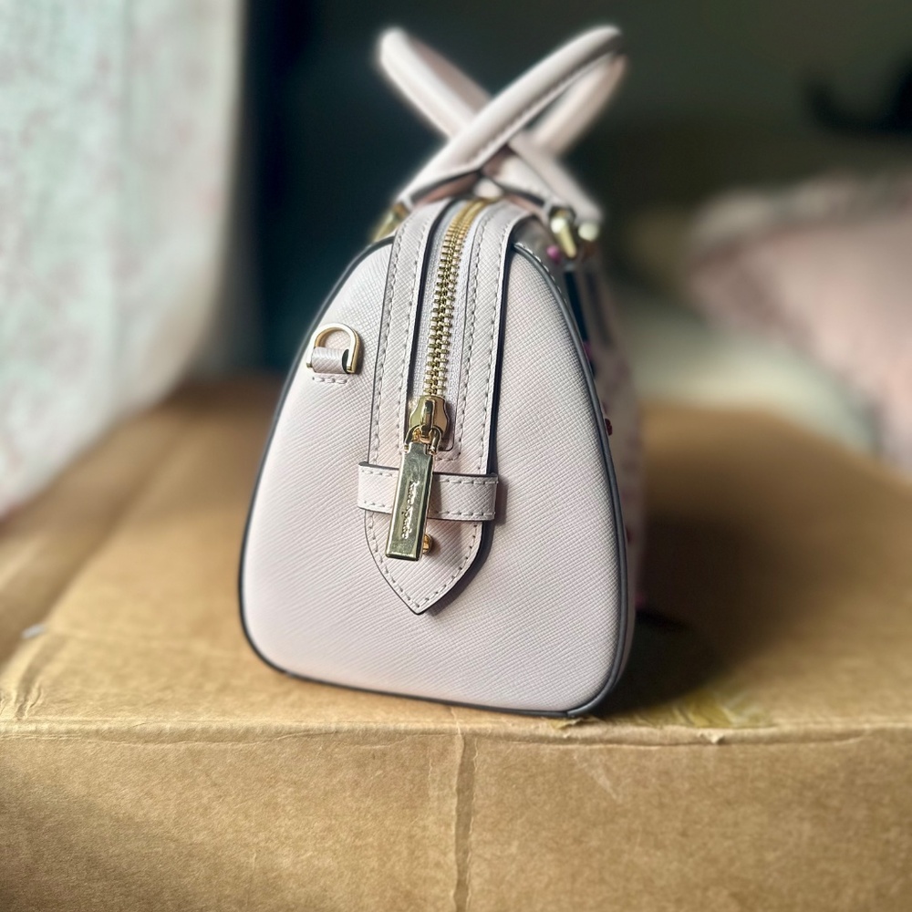Kate Spade Satchel with Heart Embellishments - Picture 3 of 9